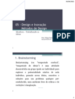 05 - Métodos de Design - Ideathon - Trabalhando As Ideias