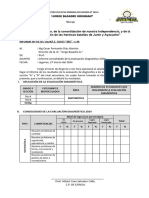 Informe Consolidado de La Evaluación Diagnóstica 2024