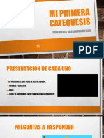 MI PRIMERA CATEQUESIS