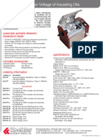 K16175, K16177 - Automatic Dielectric Breakdown - Technical Datasheet