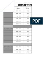 ROSTER - PRAKTIKUM - Februari - RPL Karyawan 2023