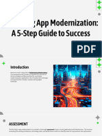 Mastering App Modernization: A 5-Step Guide to Success