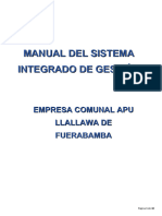 M.SIG.001 Manual del SIG   v 01