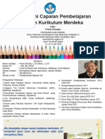 Feisal - Memahami Capaian Pembelajaran Dalam Kurikulum Merdeka - 12 Januari 2023