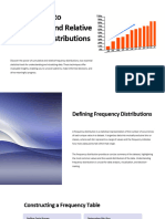 Introduction To Cumulative and Relative Frequency Distributions