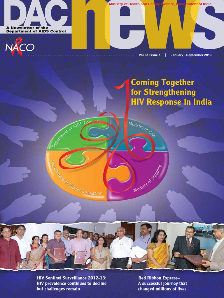 DAC Newsletter Jan To Sep 2013 | PDF | Management Of Hiv/Aids | Hiv/Aids