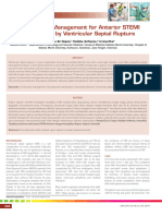 Conservative Management for Anterior STEMI Complicated by Ventricular Septal Rupture