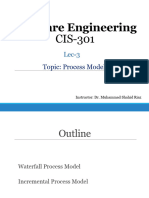 LEC-3 (SE)- SW Process Models-I