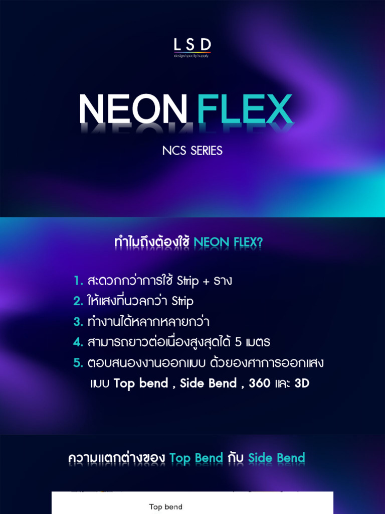 Neon Flex Presentation Pdf