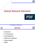 6.1.2 Optical Network Elements - VI