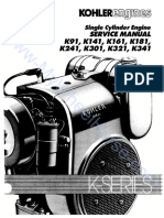 Www-Mywheelhorse-Com: Single Cylinder Engine Service Manual K9J, Kj4J, Kj6J, KJSJ, 1 (24J, K30J, K32J, K34J