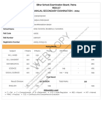 Shneha Parashar Result