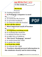 Pedagogy Mcqs 1