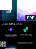 Bubble Sort: Muntean Rares, Marica Rares