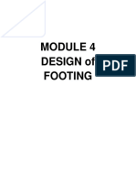 Module 4 Design of Footing 1