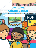 CVC Word Activty Book