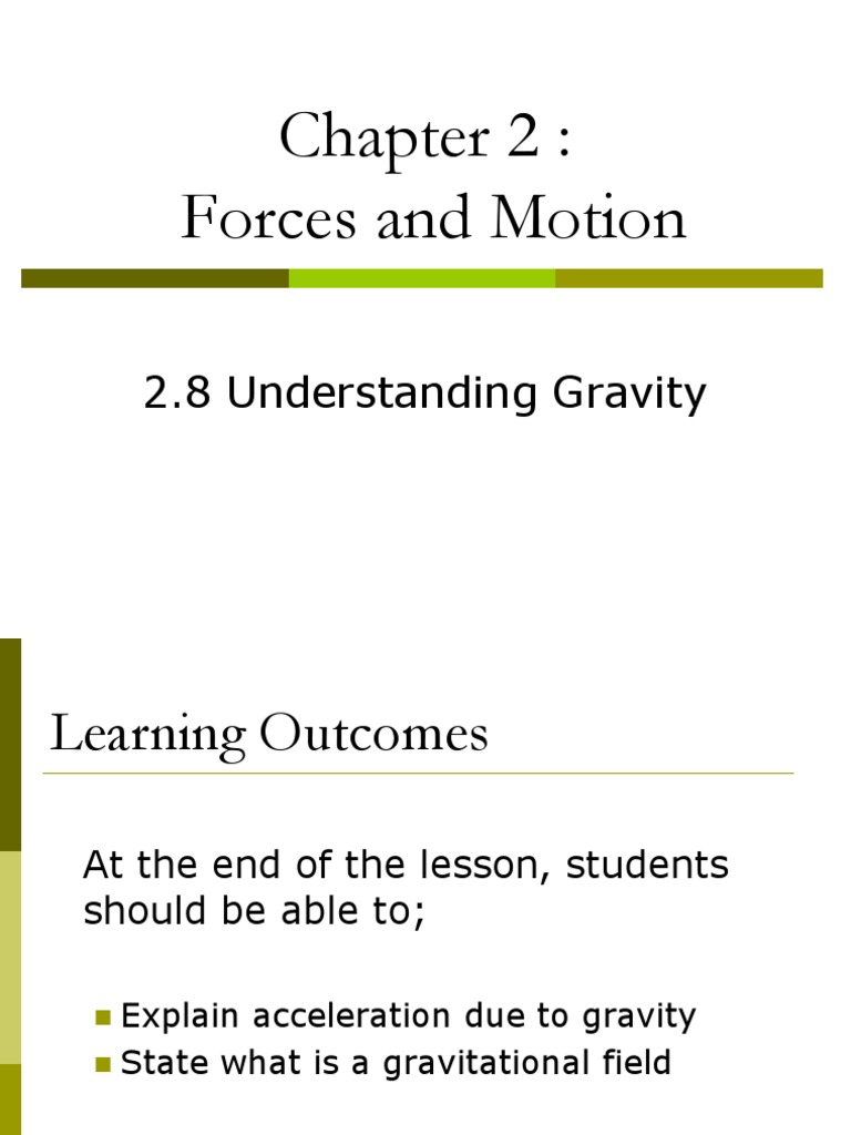 Understanding Gravity and Motion | PDF | History