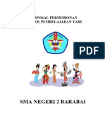 proposal proyek tari