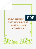 Bo de Thi Hoc Ki 2 Mon GDCD Lop 12 Nam 2022 2023 Co Dap An