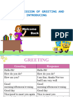 Materi 1 Greeting Introduction