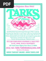 Download Tarks Entire Menu by Tarks Dania-Beach SN72384995 doc pdf