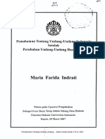 Pemahaman Tentang Undang Undang Indonesia Setelah Perubahan UUD 1945