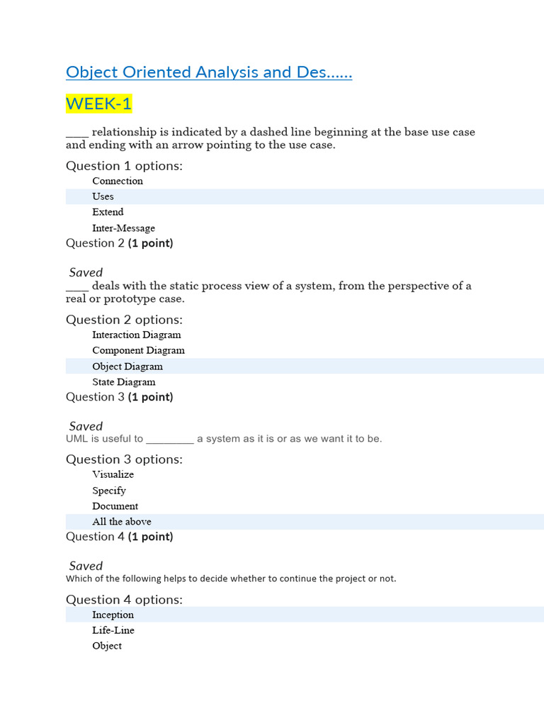 Understanding Object Relationships in UML | PDF | Class (Computer ...