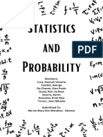 Statistics and Probability PT