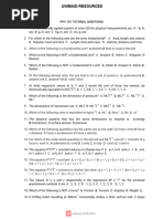 PHY 101 TUTORIAL SHEET - Watermark