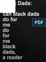 Black Dada A Reader