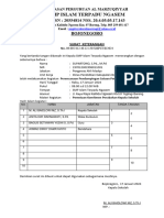 Surat Keterangan Pendampingan SMP IT Ngasem