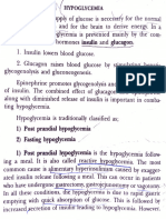 Hypoglycemia - 5 Mark