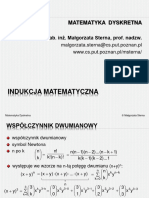 Matematyka Dyskretna - Wykład 1 - Indukcja
