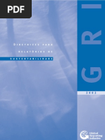 Diretrizes Para Relatórios de Sustentabilidade