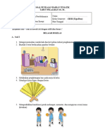 Kerjakan Soal - Soal Di Bawah Ini Dengan Teliti Dan Benar !: Soal Penilaian Harian Tematik TAHUN PELAJARAN 20../20.