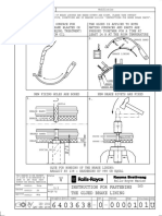 The Glued Brake Lining Instruction For Fastening: Rivet