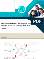Sample Global Sorbet Market