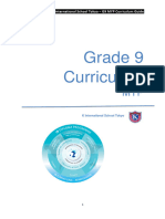 G9 MYP Curriculum Guide