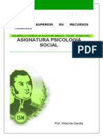 Introduccion Psicologia General y Social