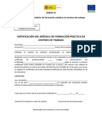 Anexo 9 Certificacion Del Modulo de Formacion Practica en Centros de Trabajo