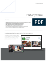 TVU Anywhere Direct Streaming Vidéo - DataSheet 201011