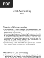 Cost Accounting