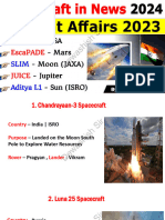 Spacecraft in News 2024