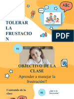 PPT TOLERANCIA A LA FRUSTRACION