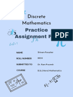 Discrete Mathematical Practical 8834