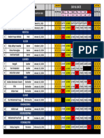 Schedule LBM Paradia