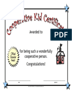 Cooperative Award J