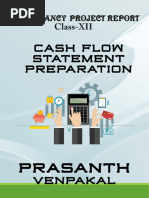 Accountancy Project#Cash Flow Statement# Project 2020-21