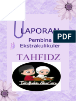 Laporan Tugas Tambahan Pembina Ekstrakurikuler