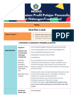 Modul P5 Tema Kearifan lokal